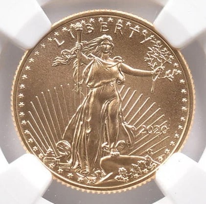 2020 $10 AMERICAN GOLD EAGLE (1 of 2)