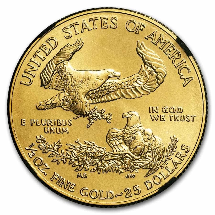 2019 1/2 OZ AMERICAN GOLD EAGLE - 2
