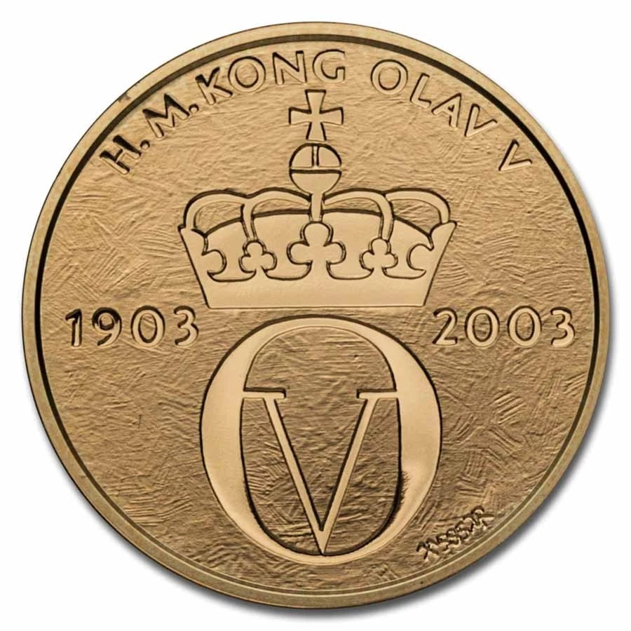 2003 NORWAY 6 COIN GOLD PROOF SET W/BOX AND COA (1 of 11)