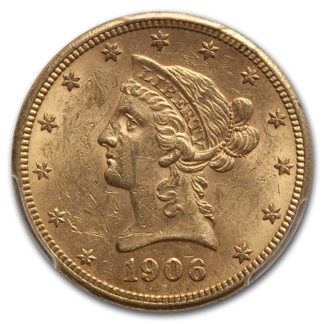 1906-S $10 LIBERTY GOLD EAGLE (1 of 2)