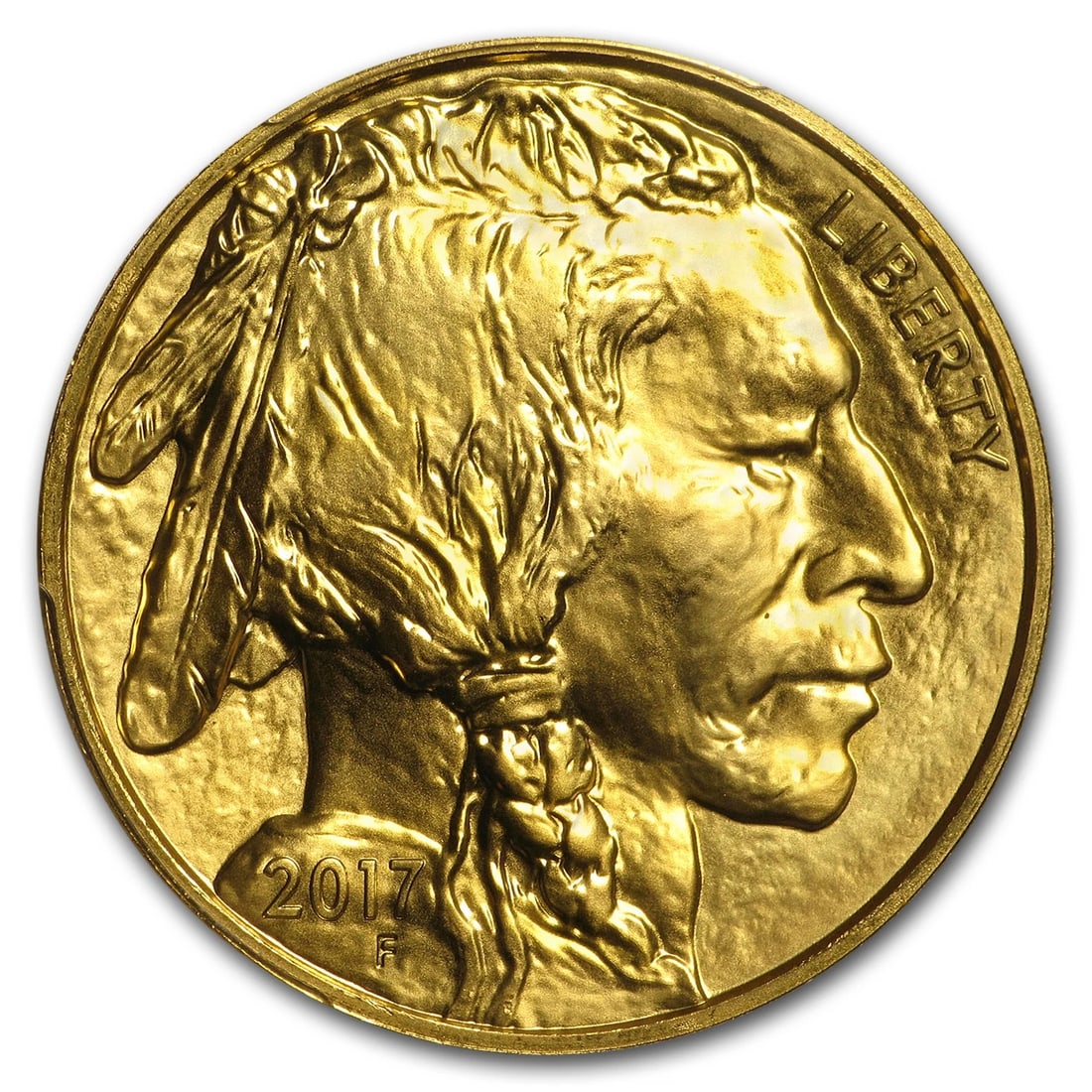 2017 1 OZ GOLD BUFFALO (1 of 2)