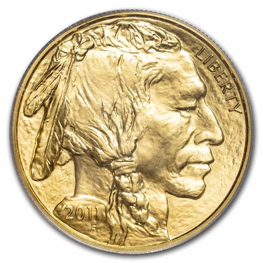 2011 1 OZ GOLD BUFFALO (1 of 2)