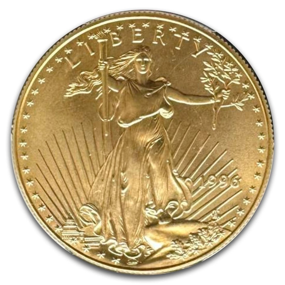 1996 1 OZ AMERICAN GOLD EAGLE (1 of 2)