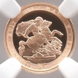 2017 GREAT BRITAIN 1/4 SOVEREIGN GOLD: 2017 Great Britain 1/4 Sovereign Gold Grade : PF70 Composition : Gold Denomination : Not Specified Year : 2017 Country of Origin : none Mint Location : none Brand/Mint : none Accessories: