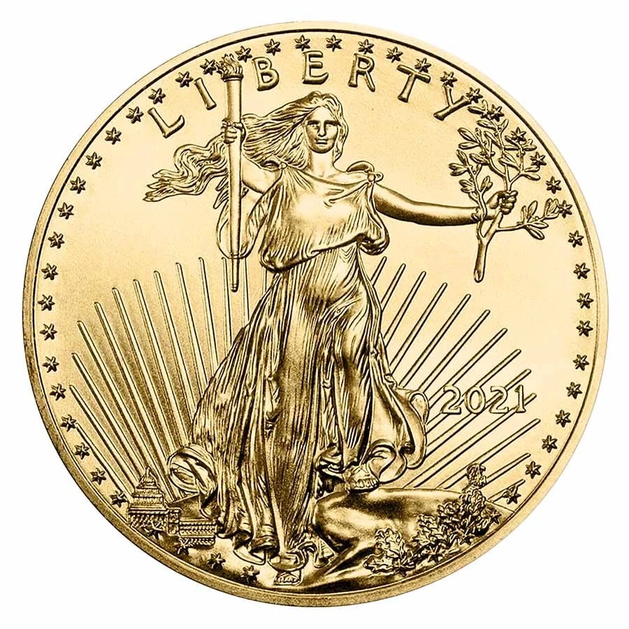 2021 1 OZ GOLD EAGLE (TYPE 1) (1 of 2)