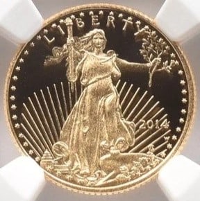 2014-W $5 AMERICAN GOLD EAGLE (1 of 2)