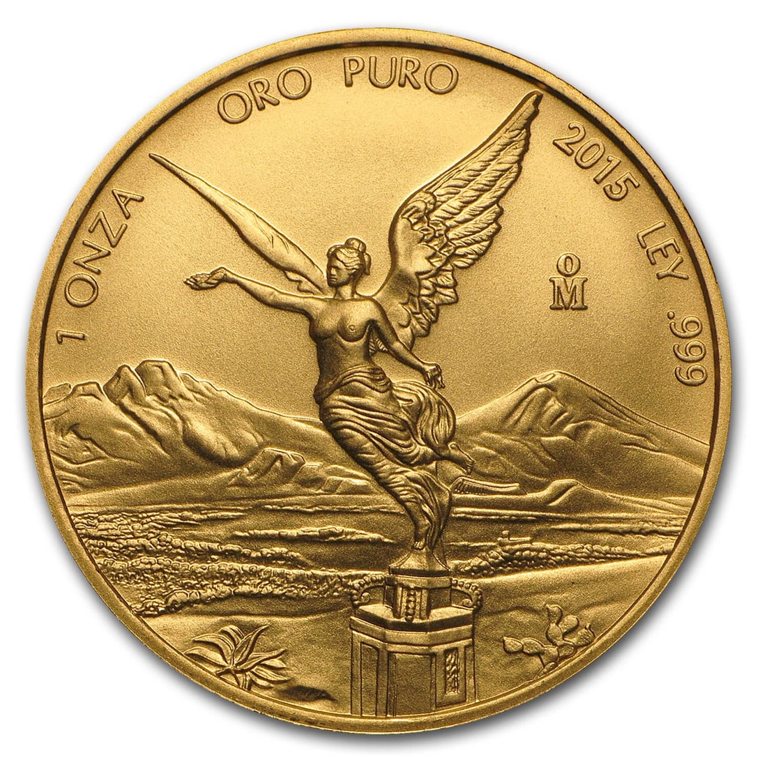 2015 MEXICO 1 OZ GOLD LIBERTAD BU: 2015 Mexico 1 oz Gold Libertad BU Brand : Banco de Mexico Year : 2015 Denomination : 1 Onza Fineness : 0.999 Country of Origin/Country/Region of Manufacture : Mexico Coin : None Brand/Mint :