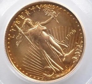1998 $5 AMERICAN GOLD EAGLE (1 of 2)