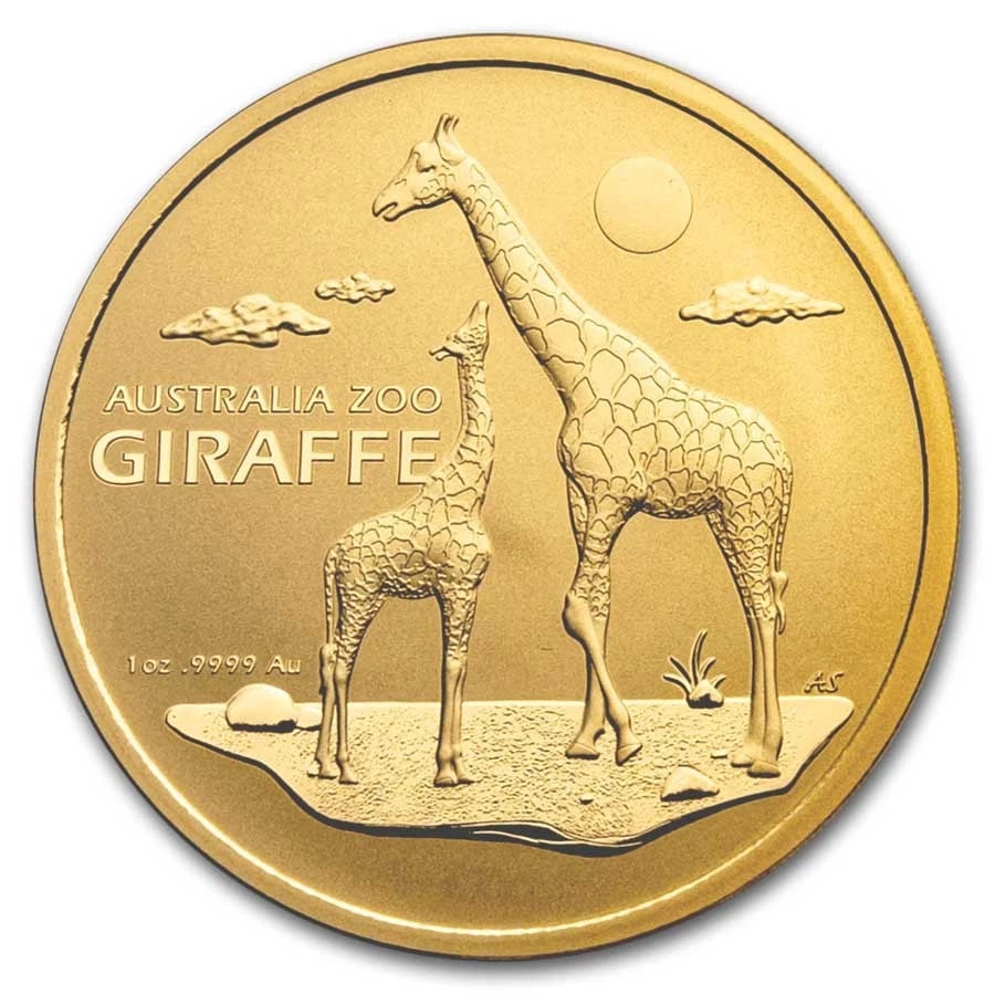 2024 AUSTRALIA 1 OZ GOLD $100 GIRAFFE BU (1 of 2)