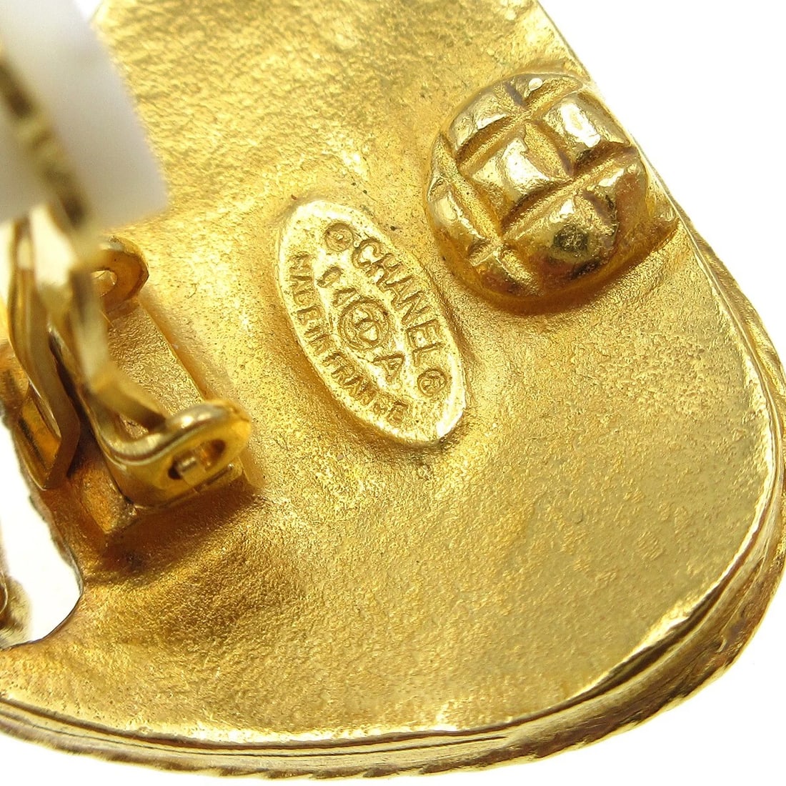 CHANEL BELL DANGLE EARRINGS - 3