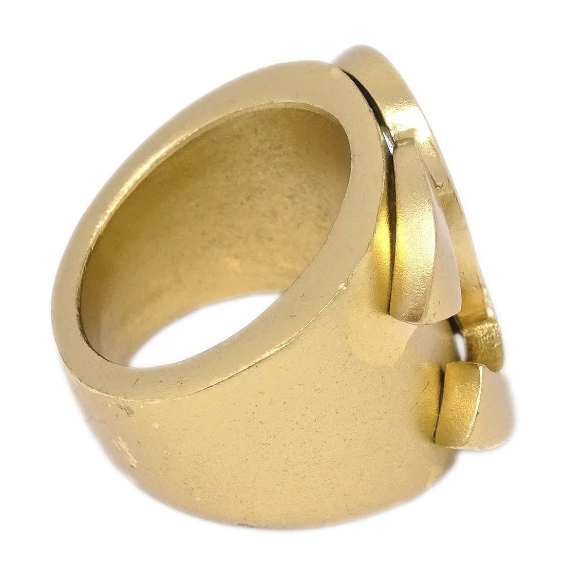 CHANEL RING GOLD - 2