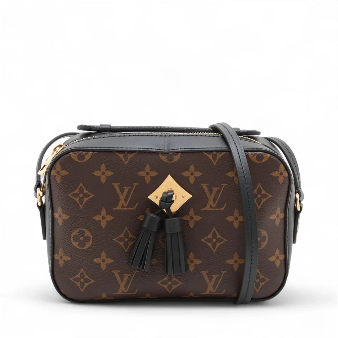 LOUIS VUITTON MONOGRAM SAINTONGE BROWN: Louis Vuitton Monogram Saintonge Brown Brand: Louis Vuitton Type: Shoulder bag Material: None Color: Brown Size: Height:5.7inch Length:8.5inch Depth:2.8inch Handle height:1.0inch Accessories: Non
