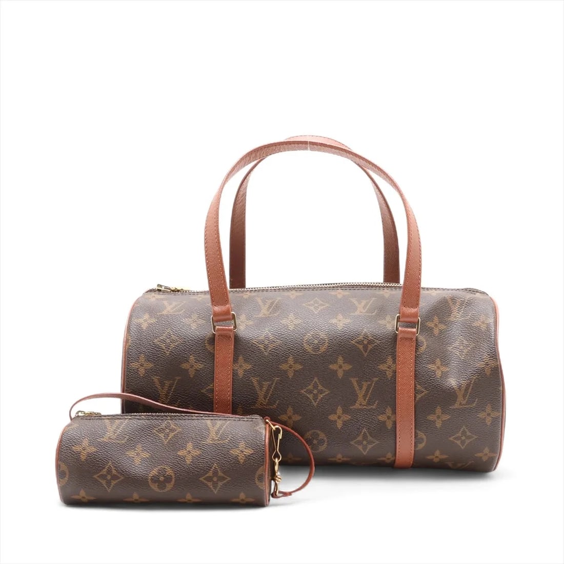 LOUIS VUITTON MONOGRAM PAPILLON 30 BROWN: Louis Vuitton Monogram Papillon 30 Brown Brand: Louis Vuitton Type: Hand bag Material: None Color: Brown Size: Height:5.9inch Length:12.0inch Depth:5.9inch Handle height:5.5inch Accessories: None