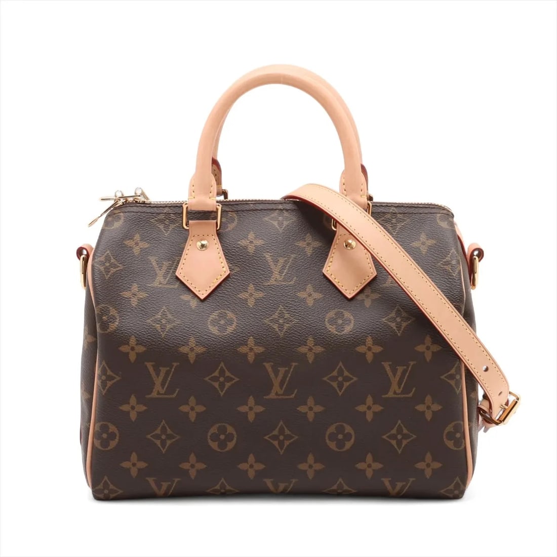 LOUIS VUITTON MONOGRAM SPEEDY BANDOULIÈRE 25 BROWN (1 of 7)