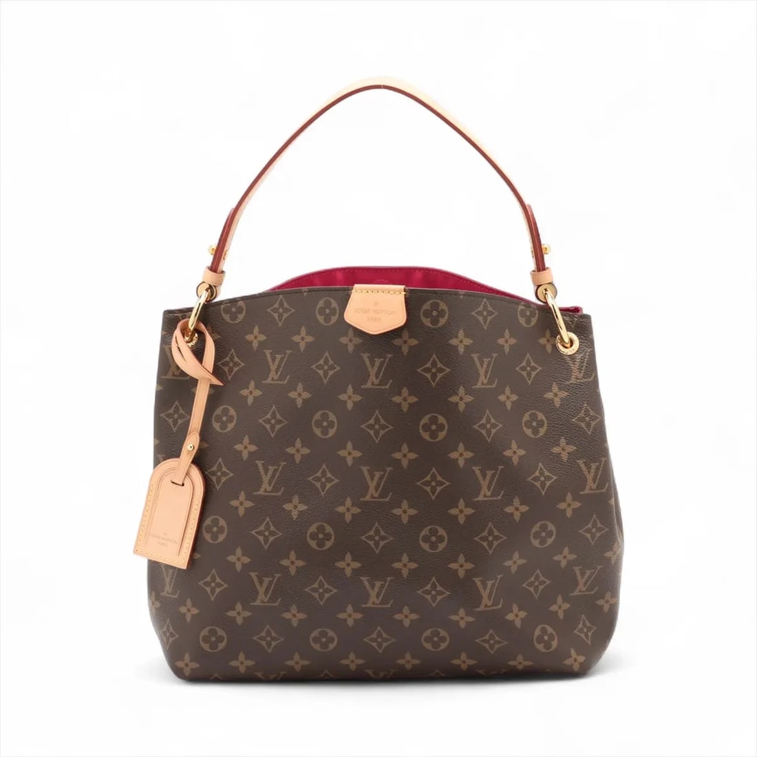 LOUIS VUITTON MONOGRAM GRACEFUL PM BROWN: Louis Vuitton Monogram Graceful PM Brown Brand: Louis Vuitton Type: Shoulder bag Material: None Color: Brown Size: Height:11.4inch Length:12.8inch Depth:4.5inch Shoulder height:5.3inch Accessorie