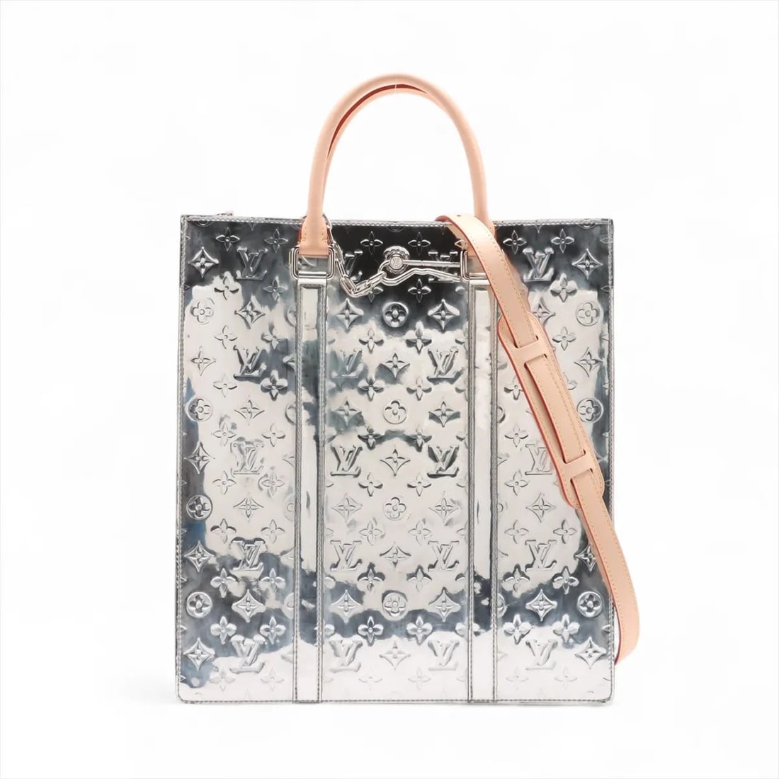 LOUIS VUITTON LV MIRROR SAC PLAT SILVER (1 of 7)