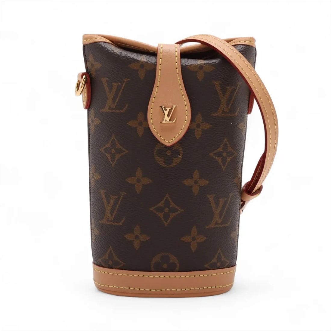 LOUIS VUITTON MONOGRAM FOLD ME POUCH BROWN (1 of 6)
