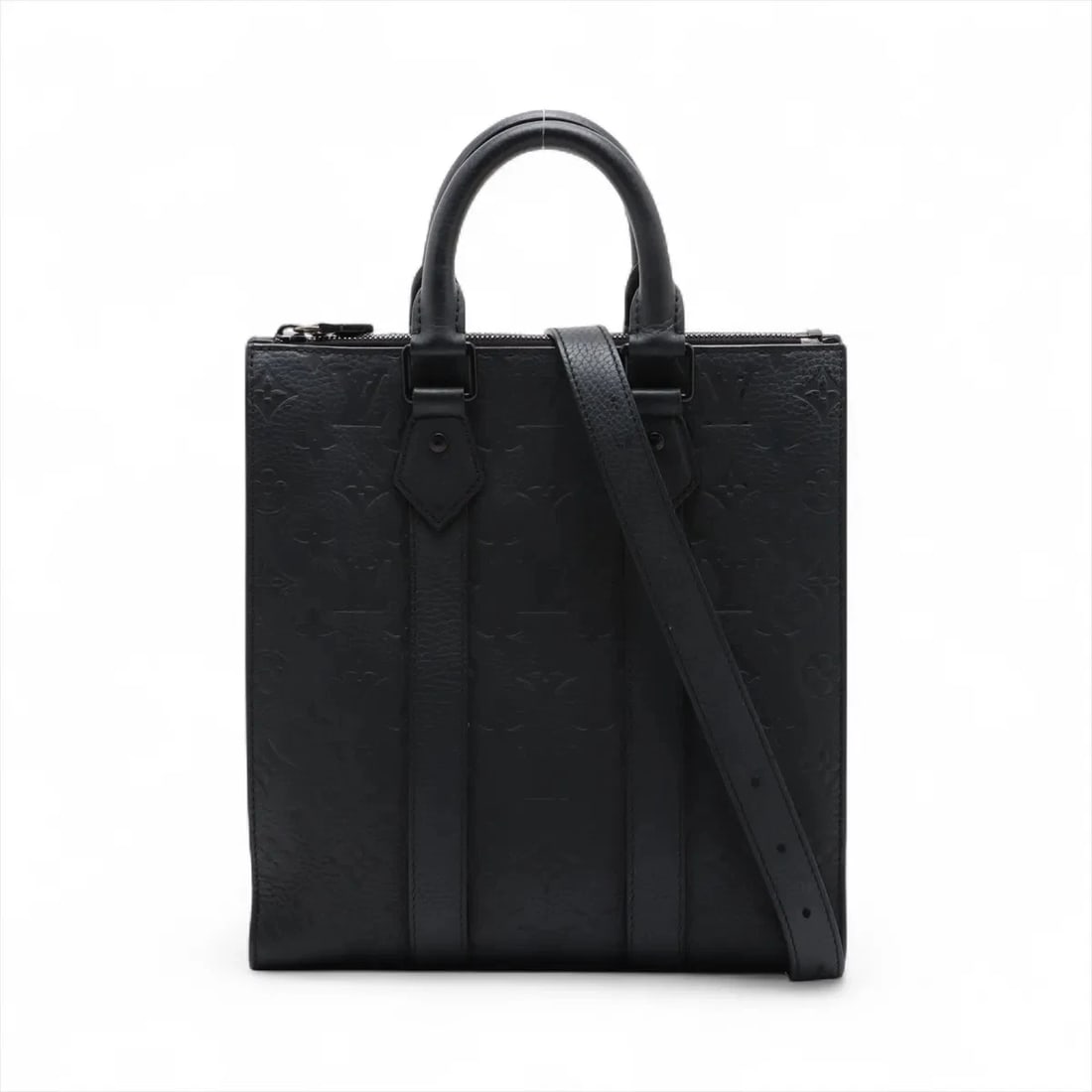 LOUIS VUITTON TAURILLON MONOGRAM SAC PLAT CROSS (1 of 8)