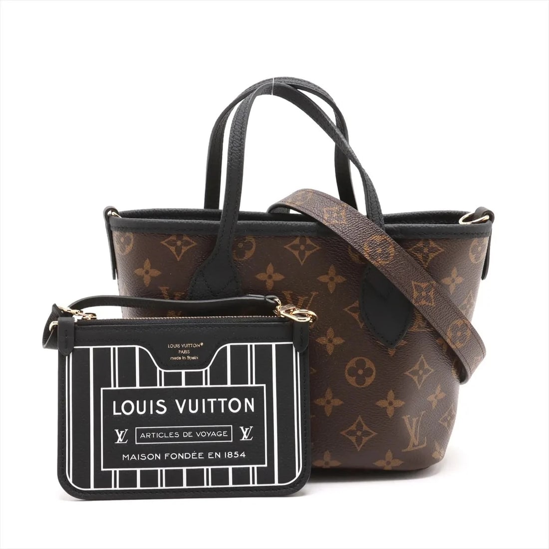 LOUIS VUITTON MONOGRAM NEVERFULL BROWN (1 of 9)
