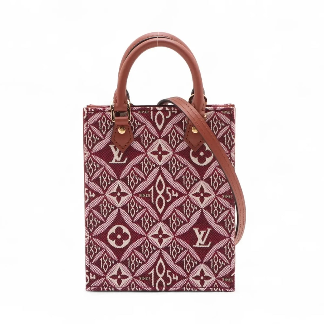 LOUIS VUITTON PETITE SACKPLA RED: Louis Vuitton Petite Sackpla Red Brand: Louis Vuitton Type: Hand bag Material: None Color: Red Size: Height:6.7inch Length:5.5inch Depth:2.0inch Handle height:2.4inch Shoulder height:22.4inch Acc
