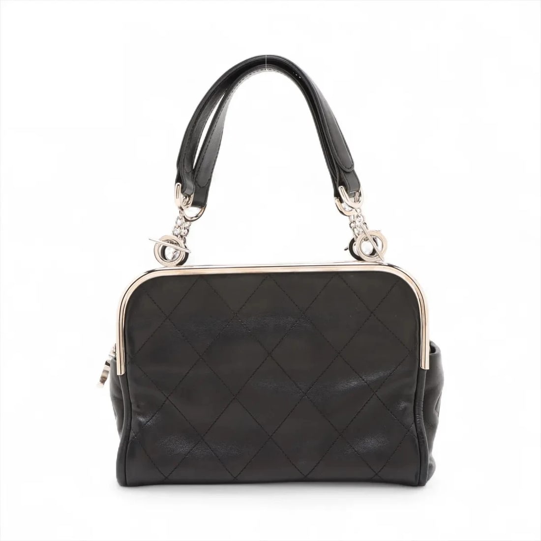 CHANEL MATELASSE LAMBSKIN HAND BAG (1 of 6)