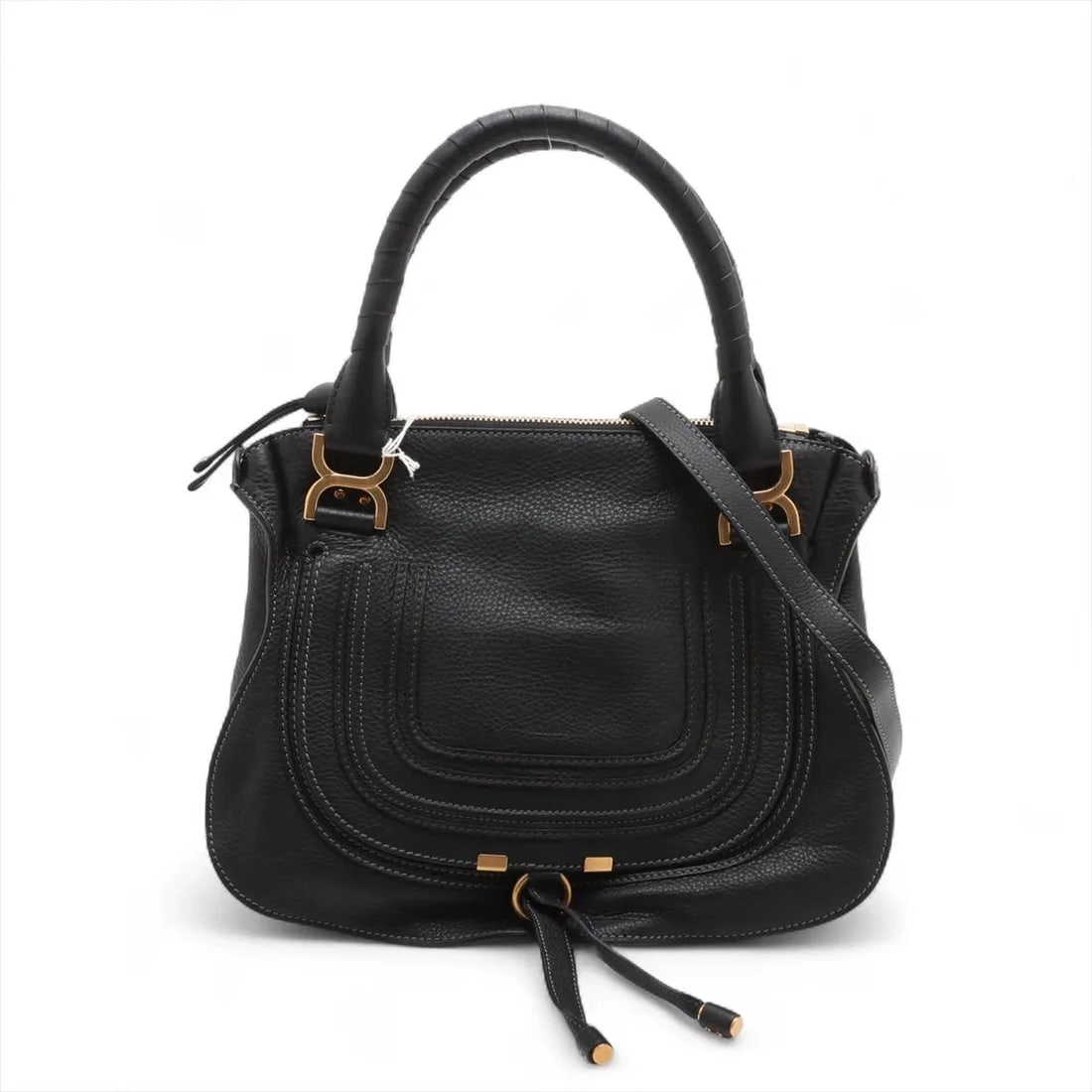 CHLOE MERCY LEATHER 2 WAY HANDBAG (1 of 9)