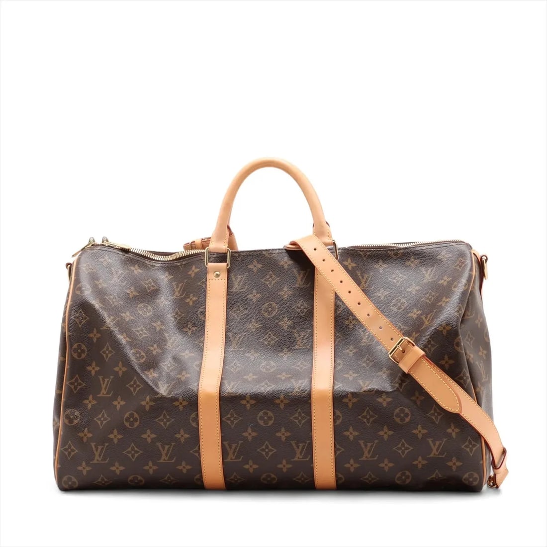 LOUIS VUITTON MONOGRAM KEEPOLBANDRIÈRE 50 BROWN (1 of 12)