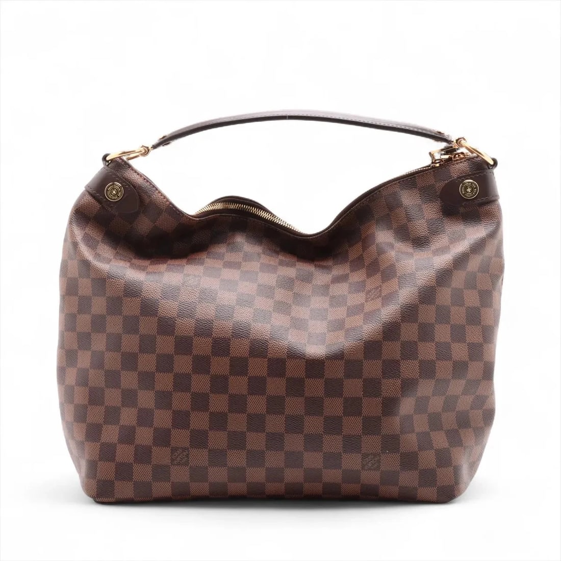 LOUIS VUITTON DAMIER DUOMO HOBO BROWN (1 of 8)