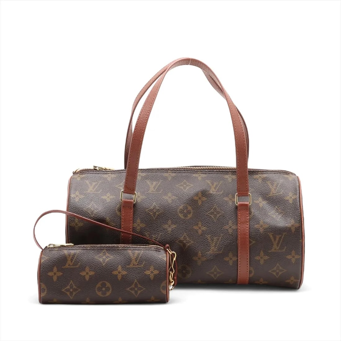 LOUIS VUITTON MONOGRAM PAPILLON 30 BROWN: Louis Vuitton Monogram Papillon 30 Brown Brand: Louis Vuitton Type: Hand bag Material: None Color: Brown Size: Height:5.9inch Length:12.0inch Depth:5.9inch Handle height:5.7inch Accessories: None