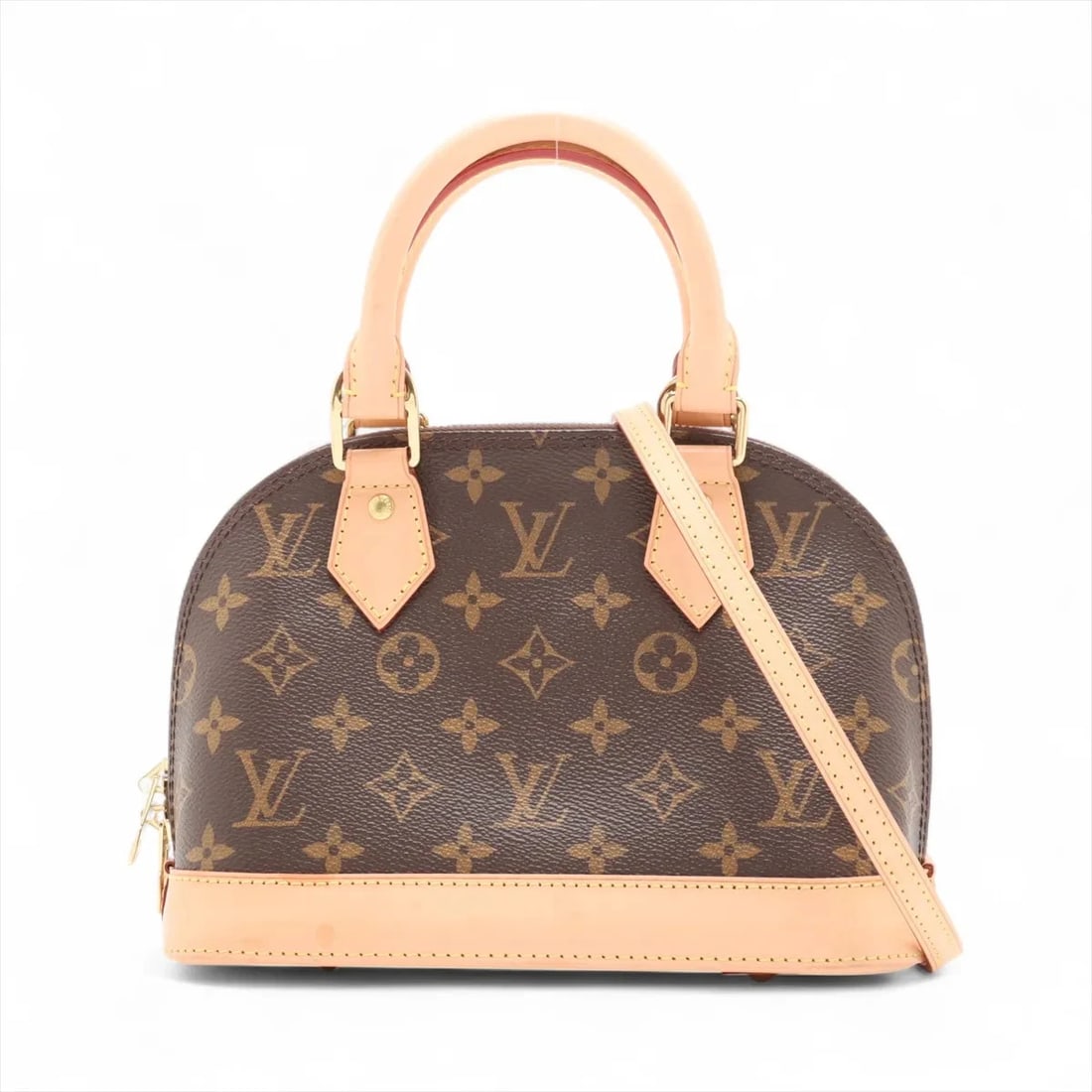 LOUIS VUITTON MONOGRAM ALMA BB BROWN (1 of 10)