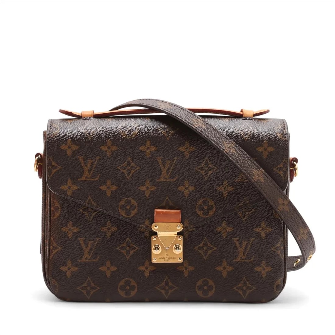 LOUIS VUITTON MONOGRAM POCHETTE MÉTIS MM BROWN (1 of 6)