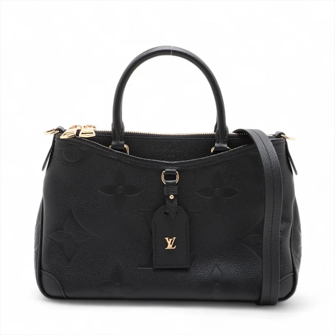 LOUIS VUITTON EMPREINTE TRIANON PM BLACK (1 of 7)