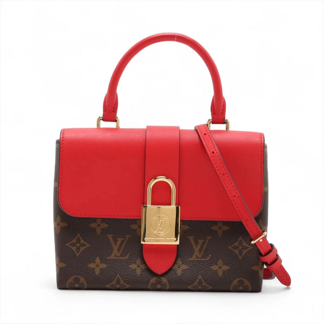 LOUIS VUITTON MONOGRAM ROCKY BB BROWN: Louis Vuitton Monogram Rocky BB brown Brand: Louis Vuitton Type: Hand bag Material: None Color: Brown Size: Height:6.3inch Length:8.3inch Depth:3.1inch Handle height:3.3inch Shoulder