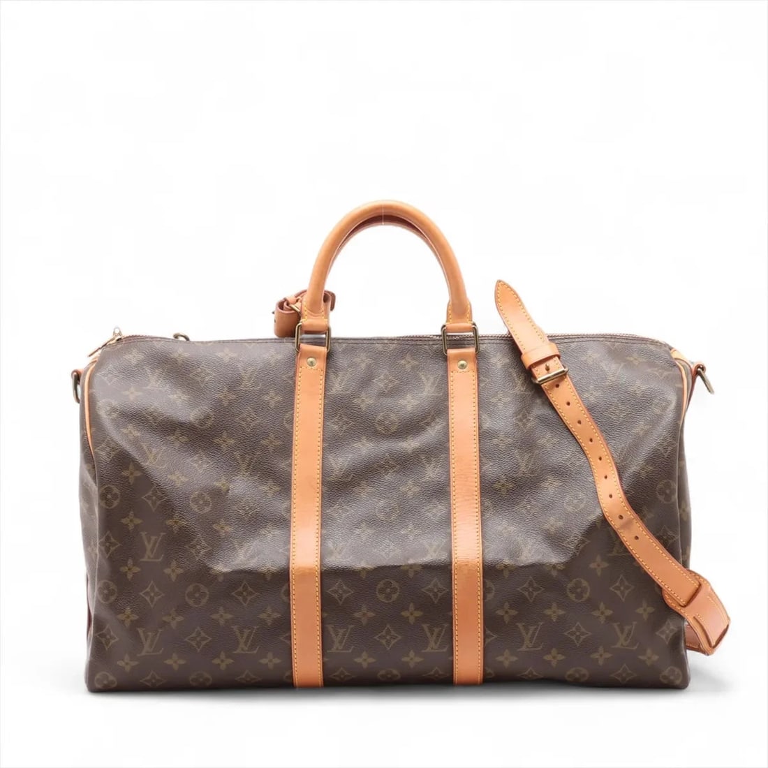 LOUIS VUITTON MONOGRAM KEEPOLBANDRIÈRE 50 (1 of 10)