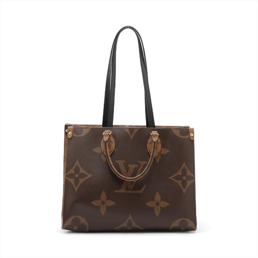 LOUIS VUITTON GIANT MONOGRAM REVERSE: Louis Vuitton Giant Monogram Reverse Brand: Louis Vuitton Type: Tote bag Material: None Color: Brown Size: Height:10.4inch Length:13.6inch Depth:5.9inch Handle height:4.3inch Shoulder height:10.0i