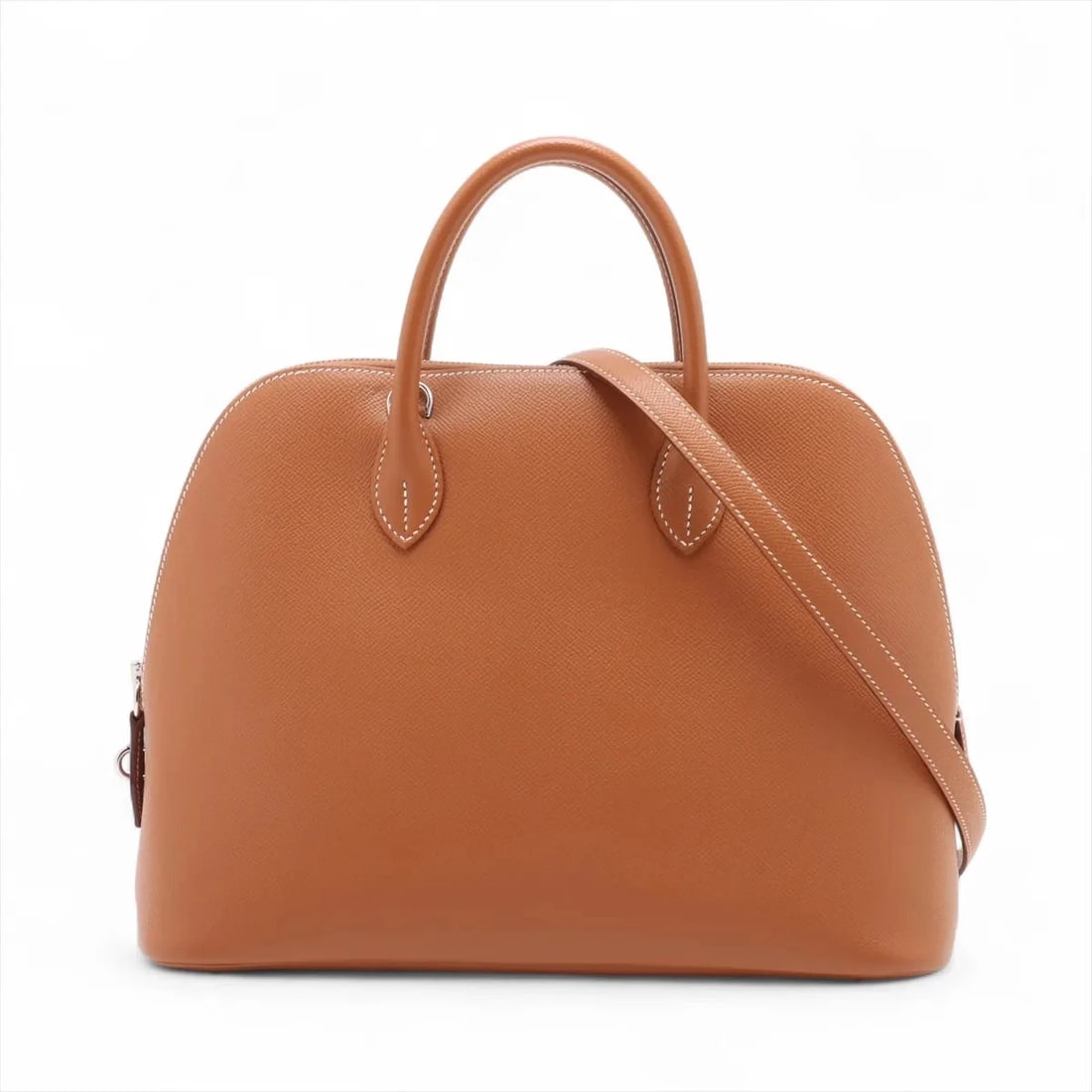 HERMÈS BOLIDE 30 VEAU EPSOM GOLD SILVER (1 of 8)