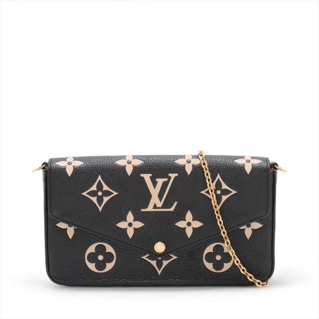 LOUIS VUITTON BICOLOR MONOGRAM EMPREINTE POCHETTE (1 of 8)