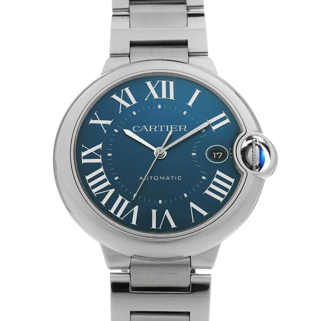 CARTIER BALLON BLEU BLUE WATCH: CARTIER Ballon Bleu blue WATCH Brand: CARTIER Type: Wristwatch Material: Band Material Stainless steel, Case Material Stainless steel Color: Dial Color blue Size: Case H/about 40mm W/about
