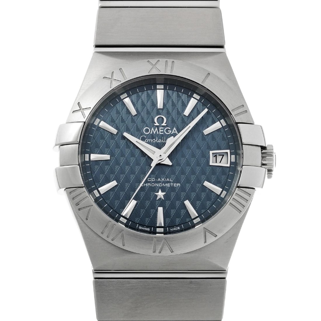 OMEGA CONSTELLATION BLUE WATCH (1 of 4)