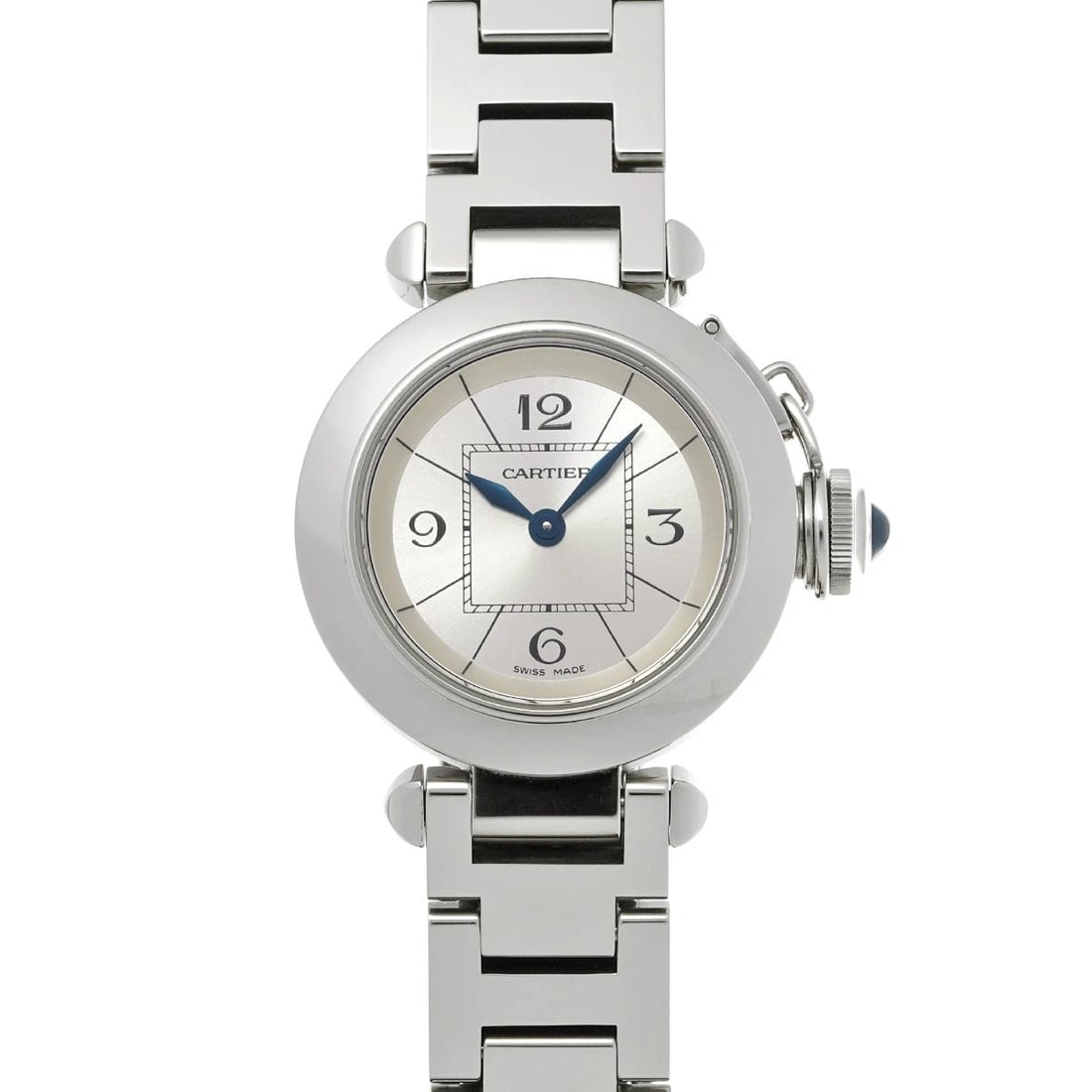 CARTIER MISS PASHA SILVER WATCH (1 of 4)
