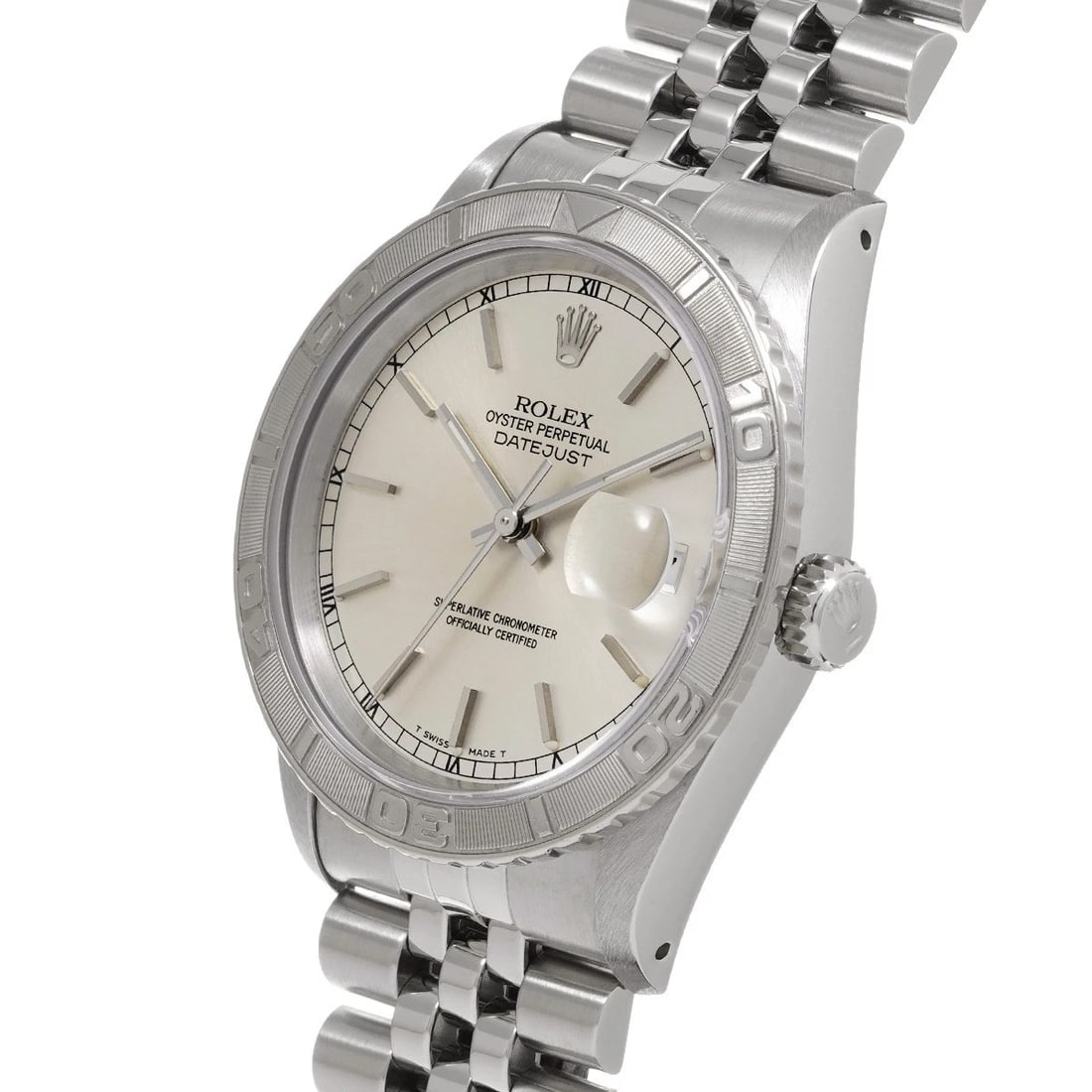 ROLEX DATEJUST THUNDERBIRD SILVER WATCH - 2