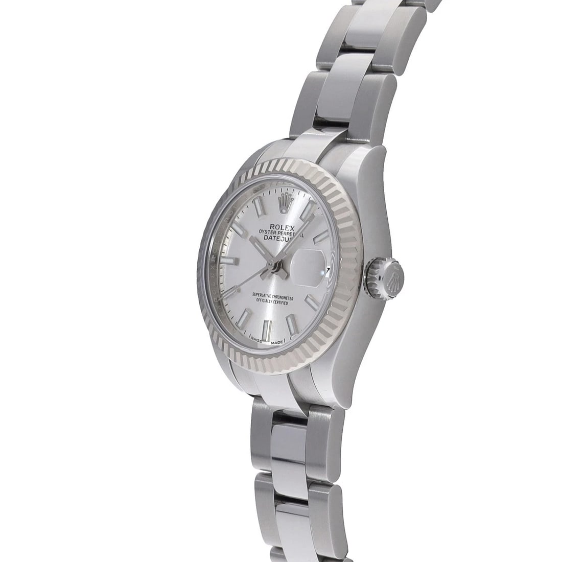 ROLEX DATEJUST SILVER WATCH - 2