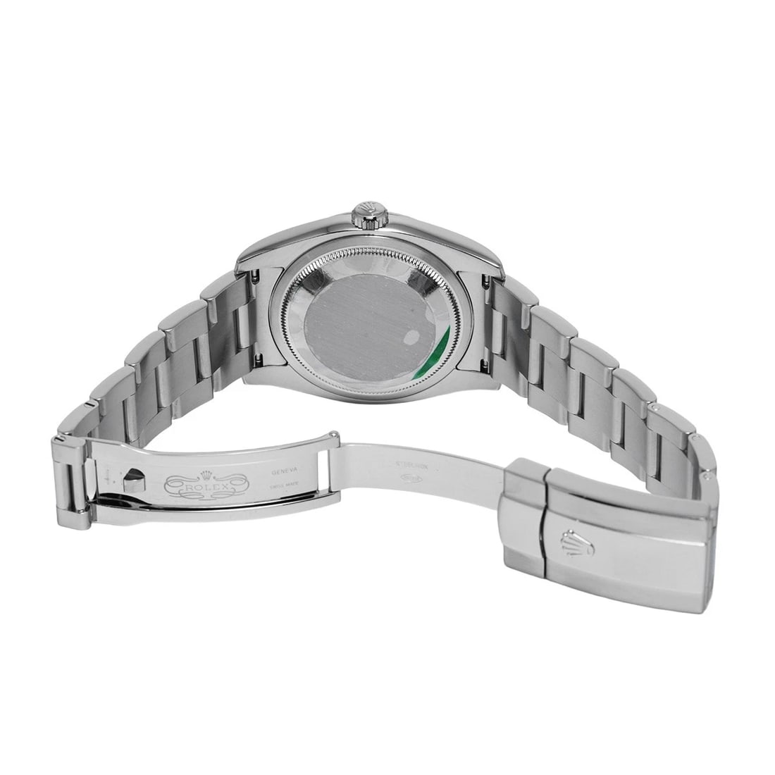 ROLEX DATEJUST SILVER WATCH - 4