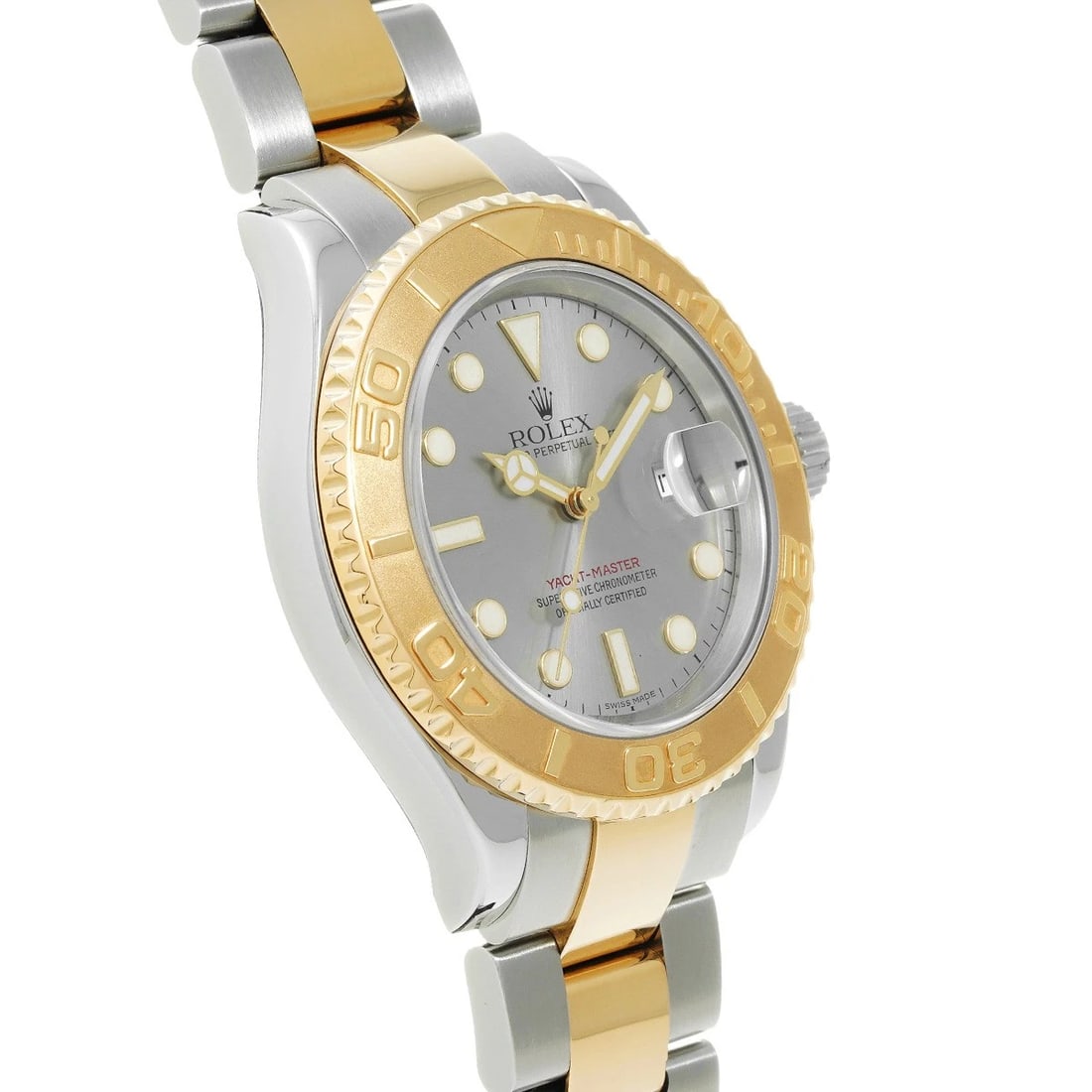 ROLEX YACHT MASTER GRAY WATCH - 3