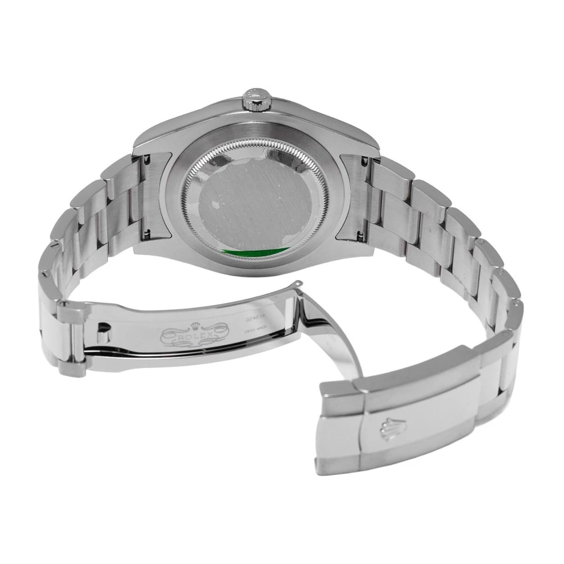 ROLEX DATEJUST SILVER WATCH - 4