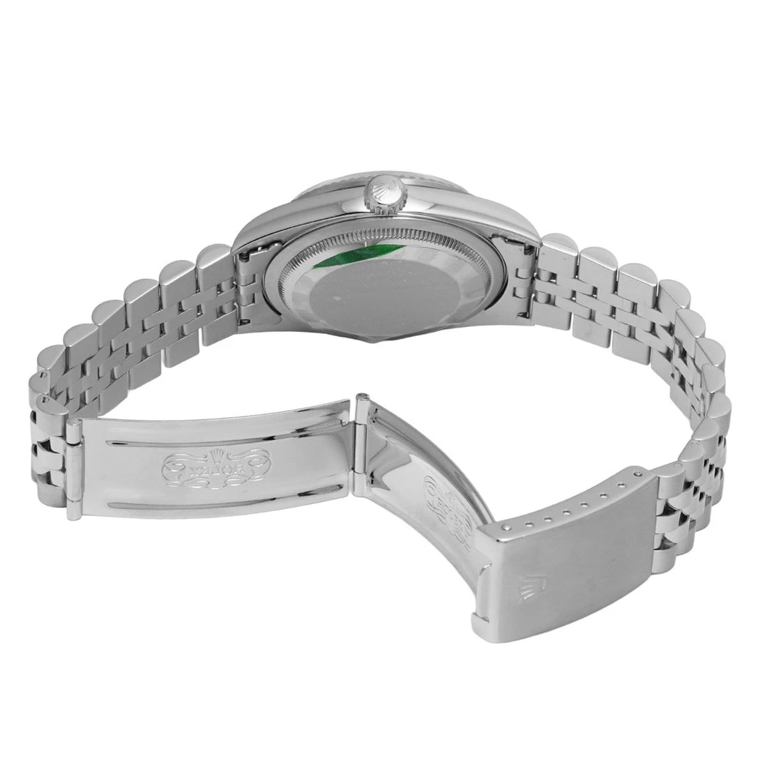 ROLEX DATEJUST IVORY COMPUTER WATCH - 4