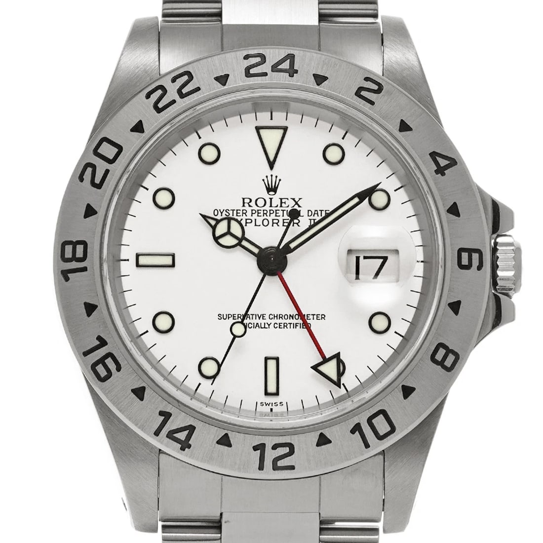 ROLEX EXPLORER WHITE WATCH - 4