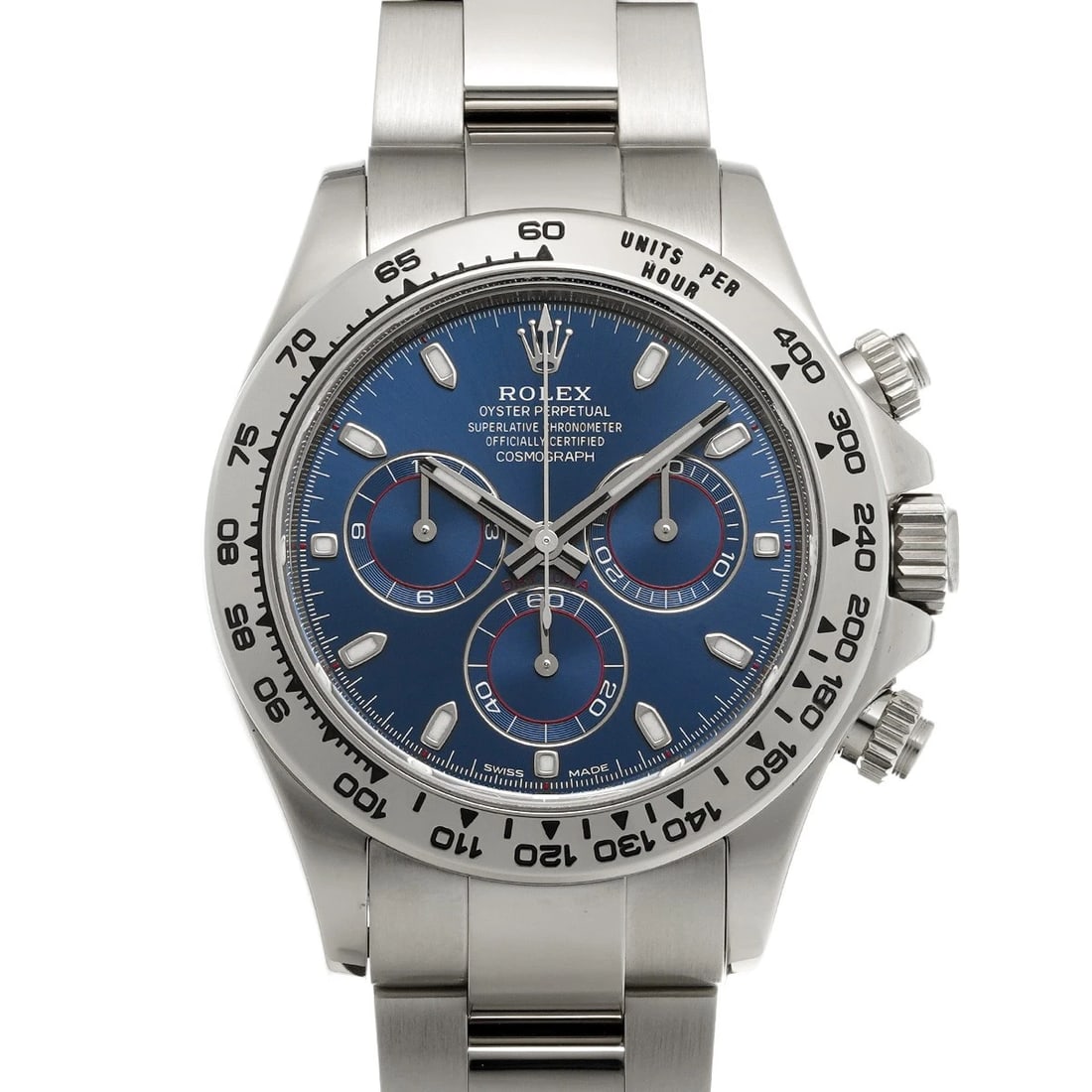 ROLEX COSMOGRAPH BRIGHT BLUE WATCH (1 of 4)
