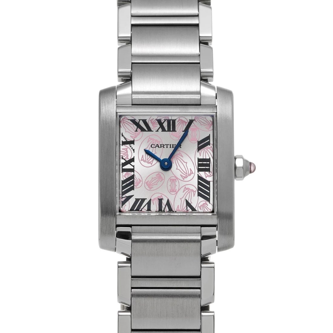 CARTIER TANK FRANCAISE SILVER WATCH: CARTIER Tank Francaise Silver WATCH Brand: CARTIER Type: Wristwatch Material: Band Material Stainless steel, Case Material Stainless steel Color: Dial Color Silver Size: Case H/about 25mm