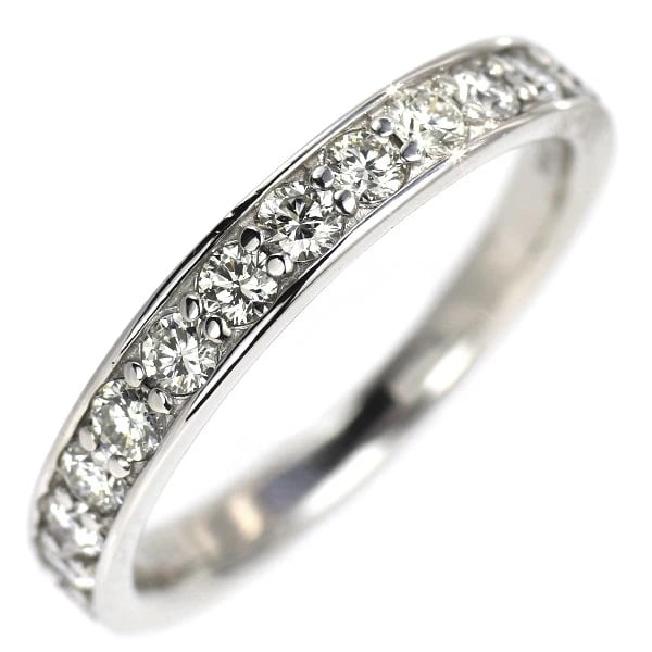 K18WG DIAMOND RING: K18WG Diamond Ring Brand: None Type: ring Material: Metal K18WG Main Stone/Creation Natural Color: Platinum Size: 6 US Accessories: None Accessories Notice: When purchasing pre-owned goods
